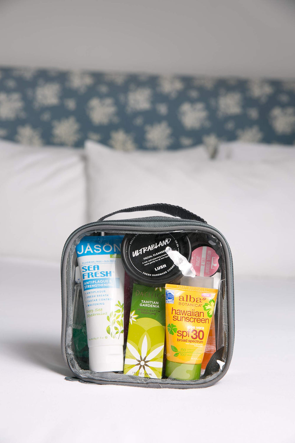 EzPacking compact bag inside a suitcase for travel