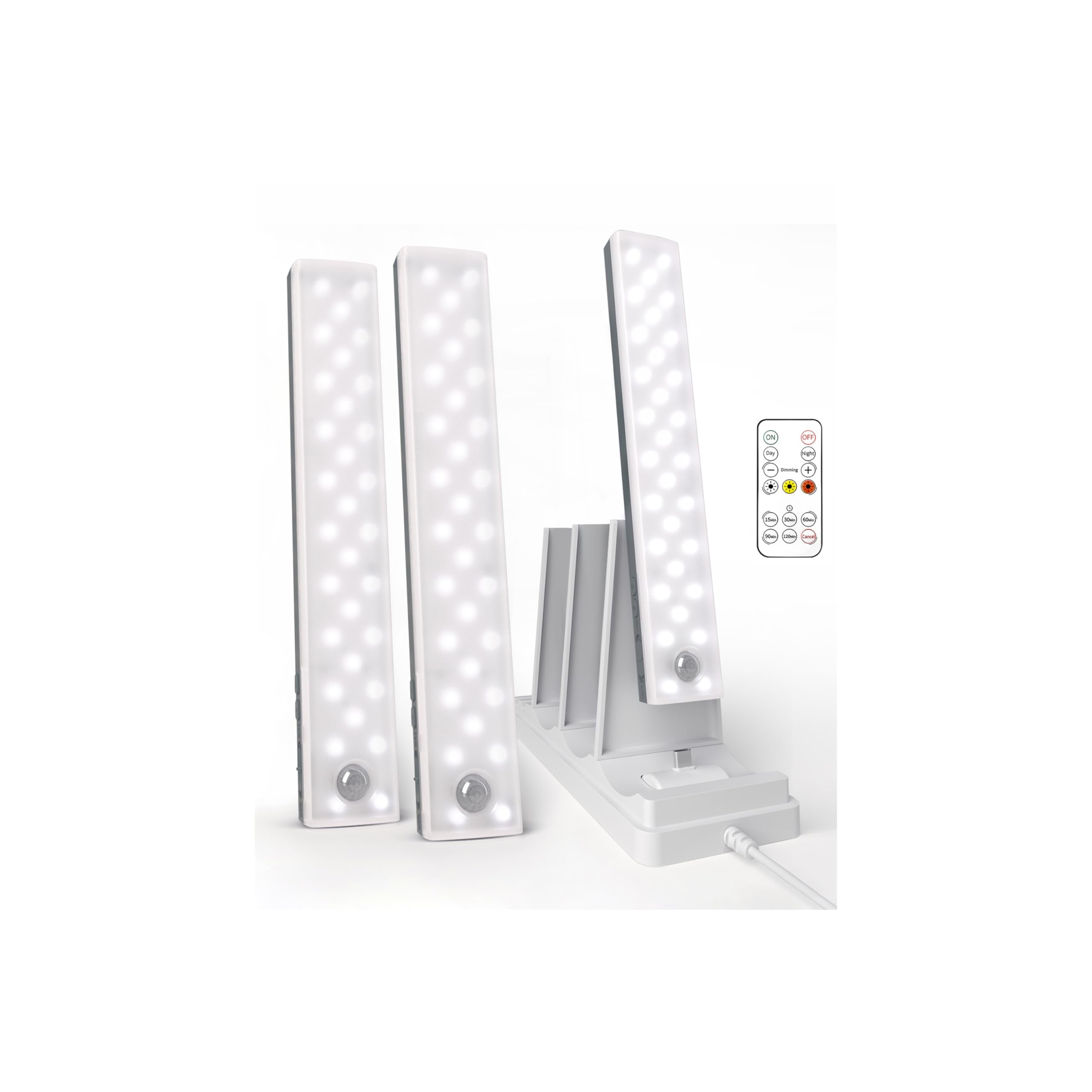 EZVALO 3-pack under-cabinet lighting provides bright, even kitchen task lighting