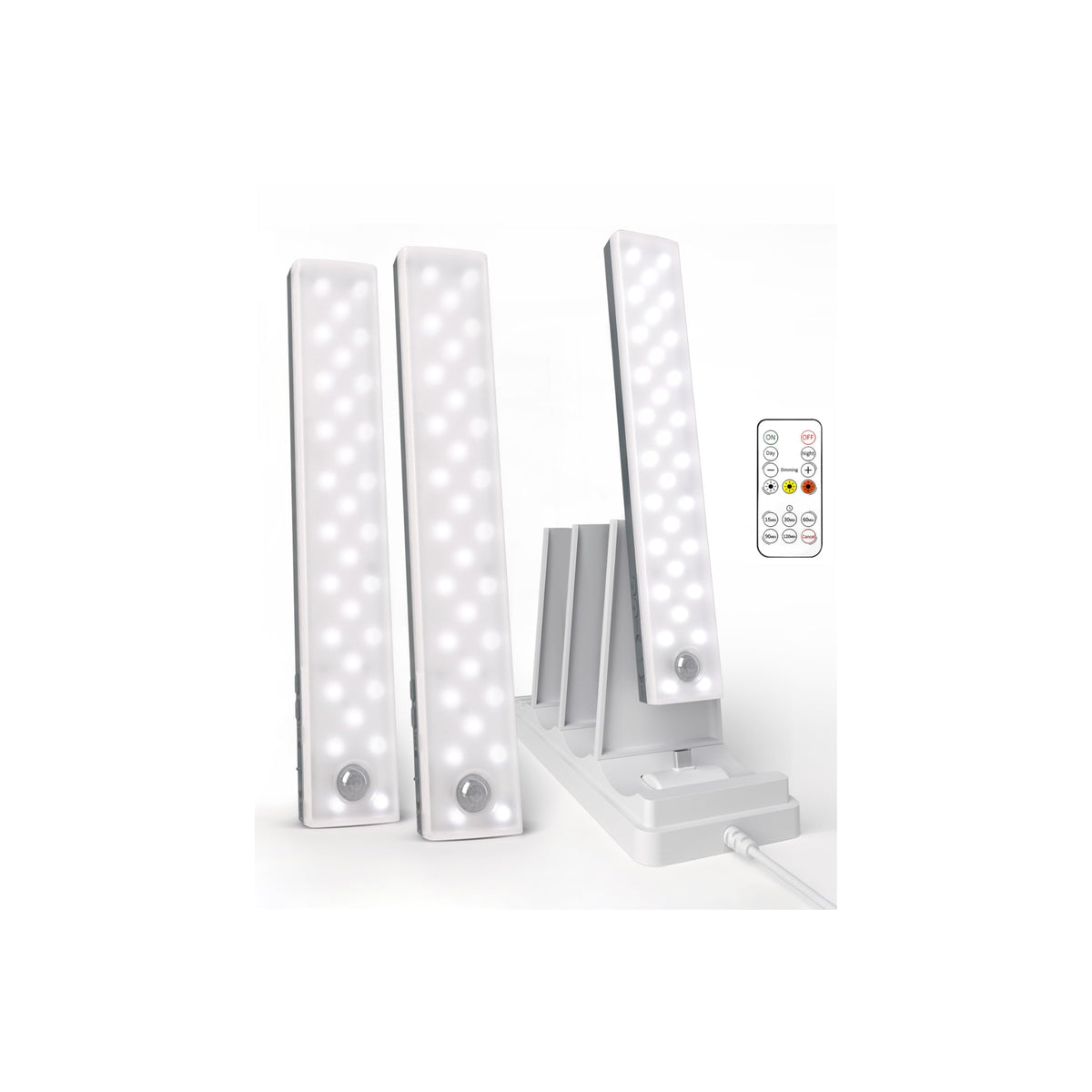 EZVALO 3-pack under-cabinet lighting provides bright, even kitchen task lighting