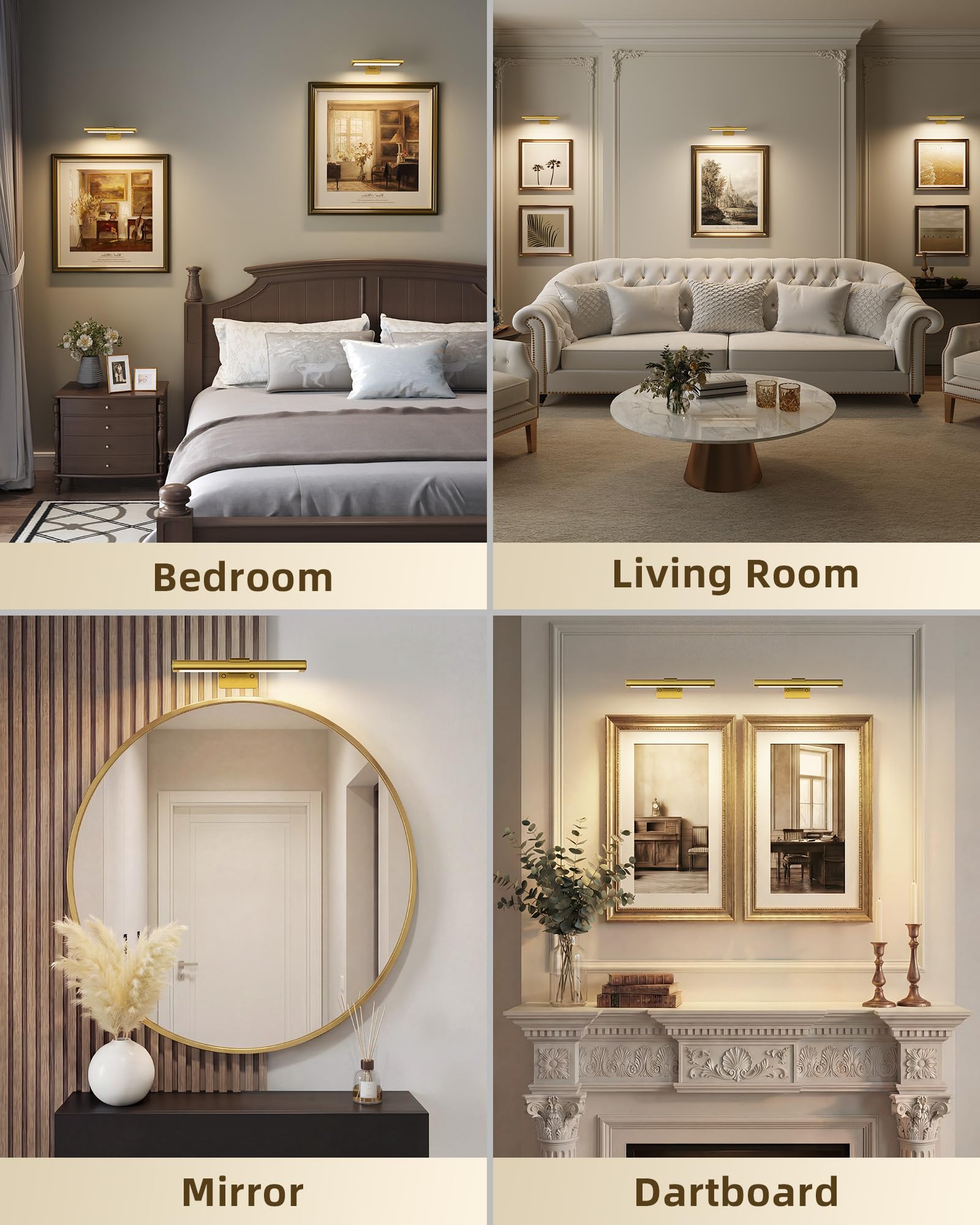 EZVALO five dimming levels for customizable ambiance