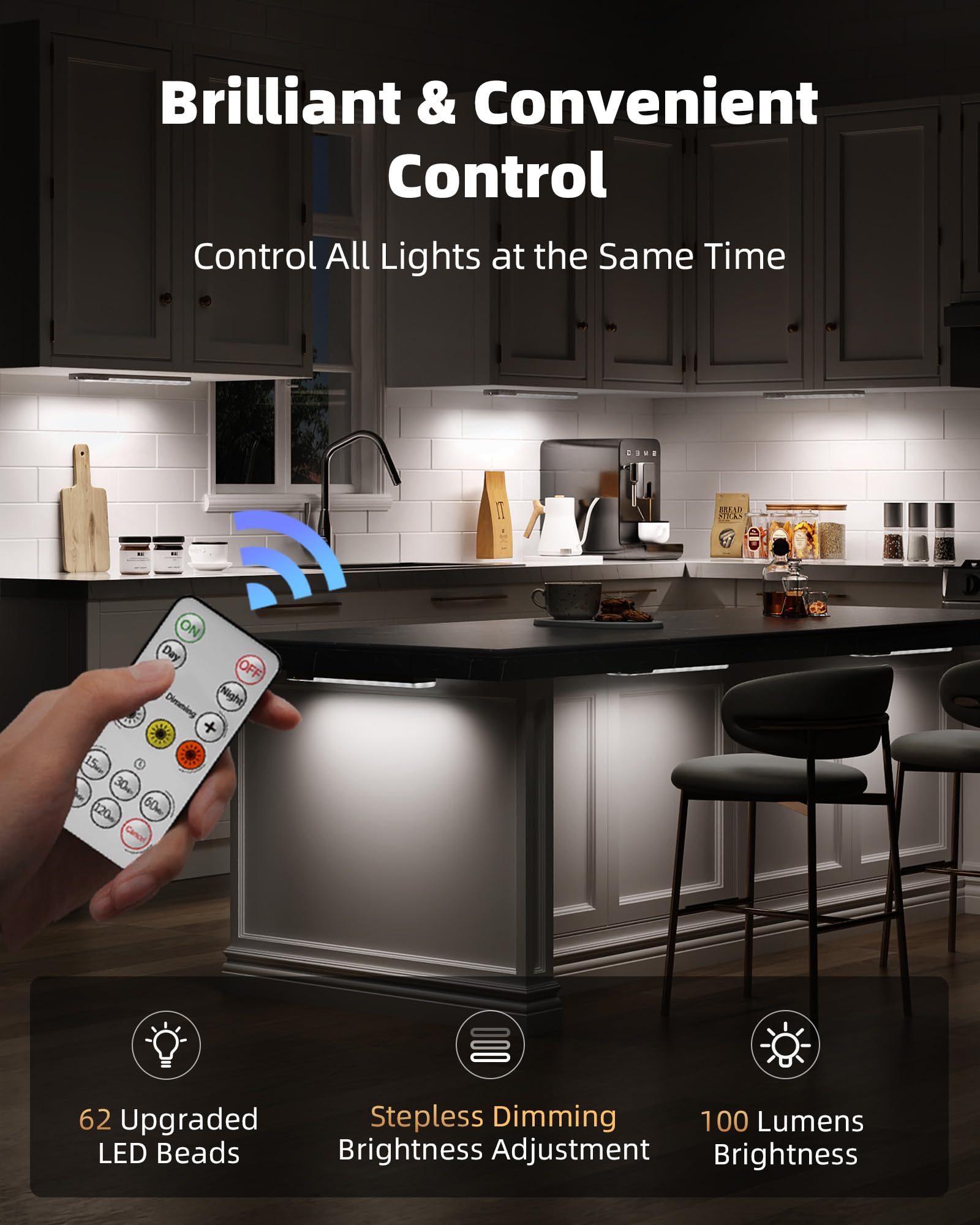 EZVALO charging station powers multiple lights and devices for clutter-free charging