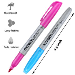 Ezzgol quick-drying markers help prevent smears in crafts and signs