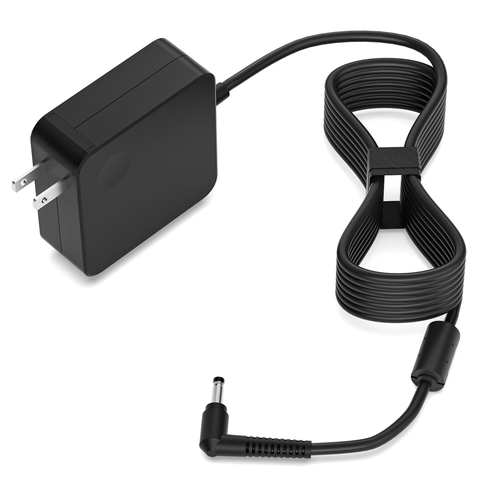 FAATAA Lenovo IdeaPad 65W charger with sturdy cable for reliability.