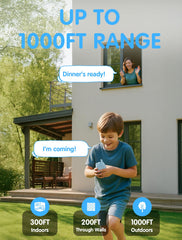Fabeto Walkie Talkie Video 720p camera captures clear moments during adventures
