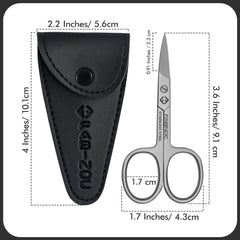FABINOC scissors feature large finger holes for comfortable, secure grip.