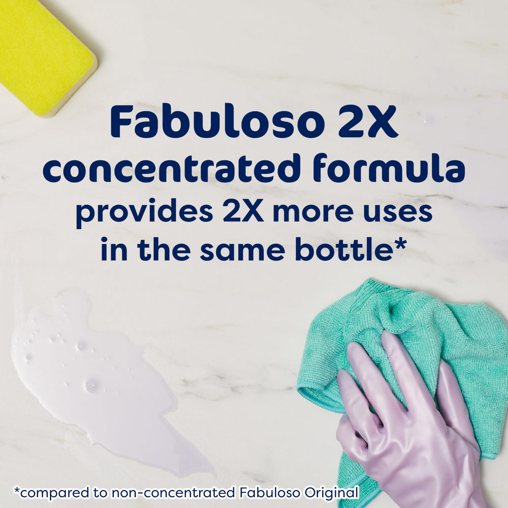 Fabuloso 2X bathroom cleaning for hygienic spaces