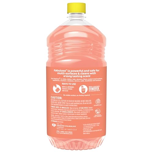 Fabuloso 2X concentrated formula emphasizes twice the potency per use