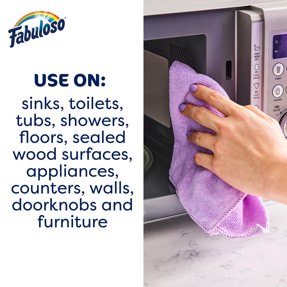Fabuloso 2X kitchen surface cleaning for everyday messes