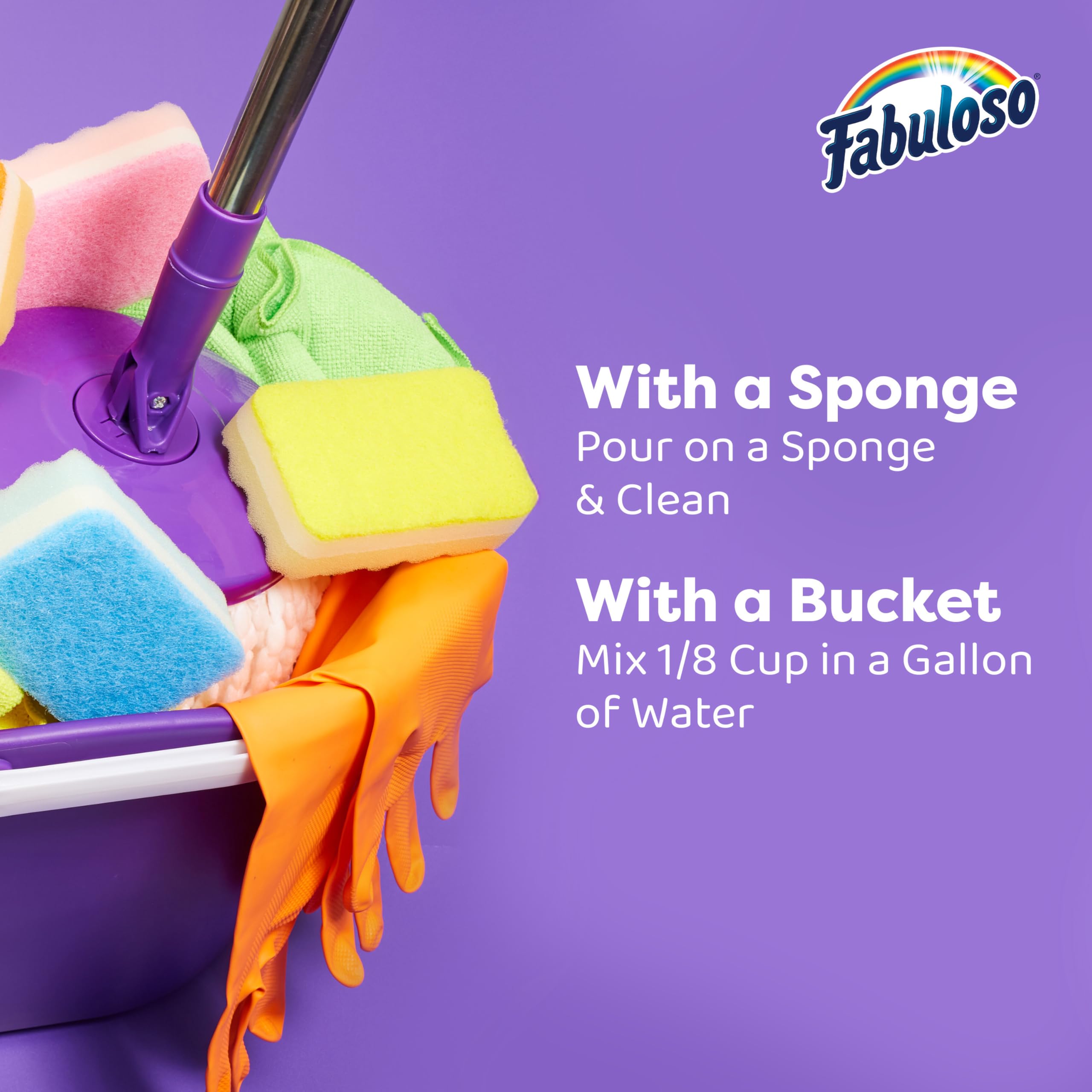 Fabuloso 2X sealed wood-safe cleaning on wood surfaces