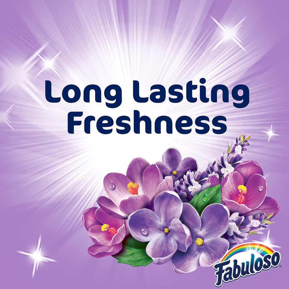 Fabuloso Lavender easy-pour bottle design minimizes waste and spills