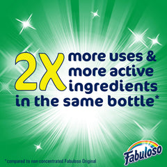 Fabuloso Lavender cleaner applied to kitchen surface for quick cleaning