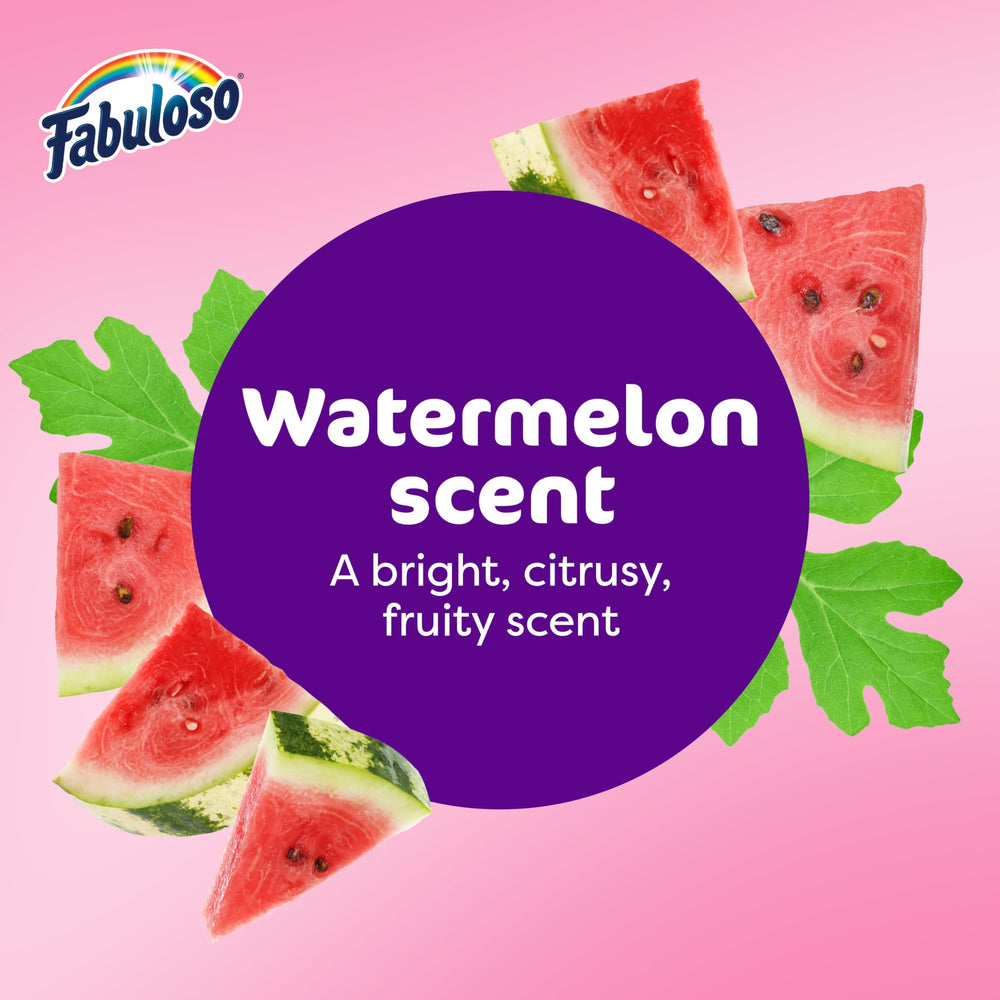 Fabuloso sink-cleaner demonstrates versatile kitchen cleaning
