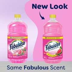 Fabuloso Watermelon label emphasizing 2X concentrated formula