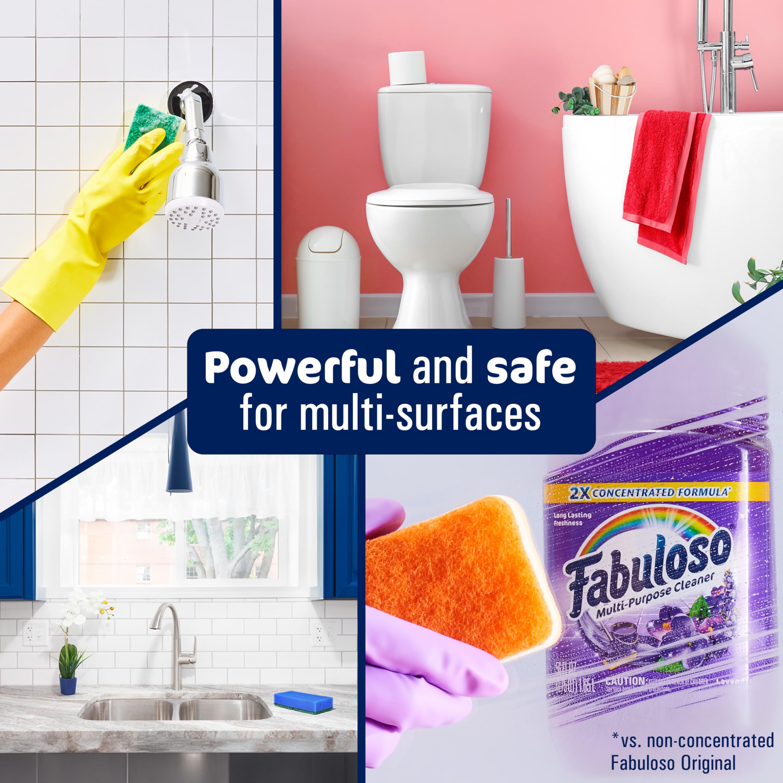 Fabuloso used on windows and mirrors for a streak-free shine