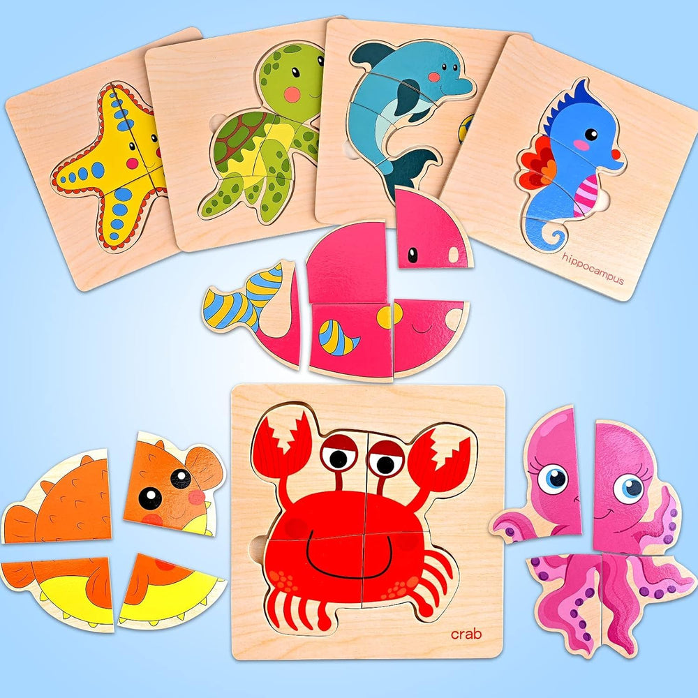 Faburo hippocampus puzzle engages toddlers with concentration and coordination