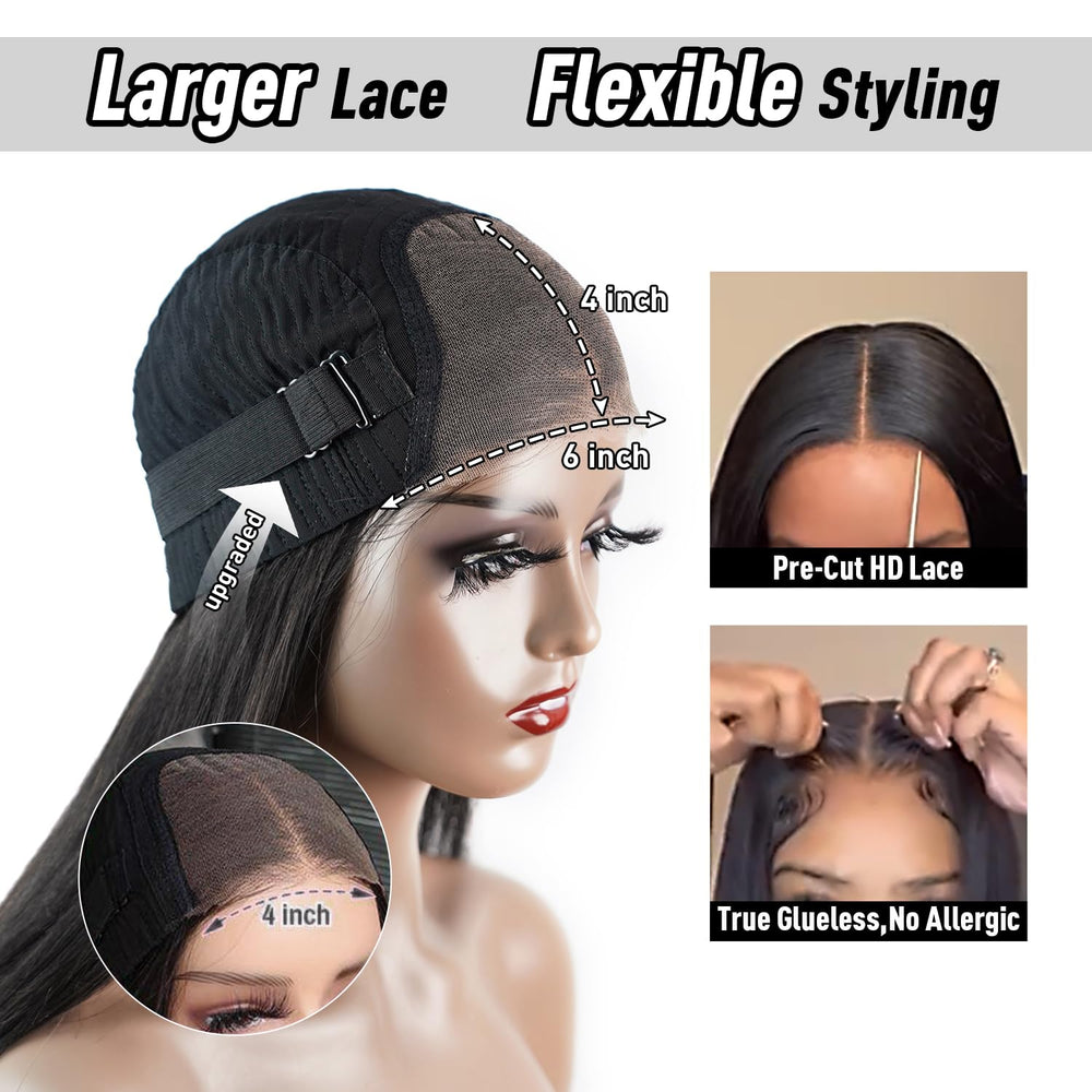 FACMOOD 100% human hair for versatile heat styling