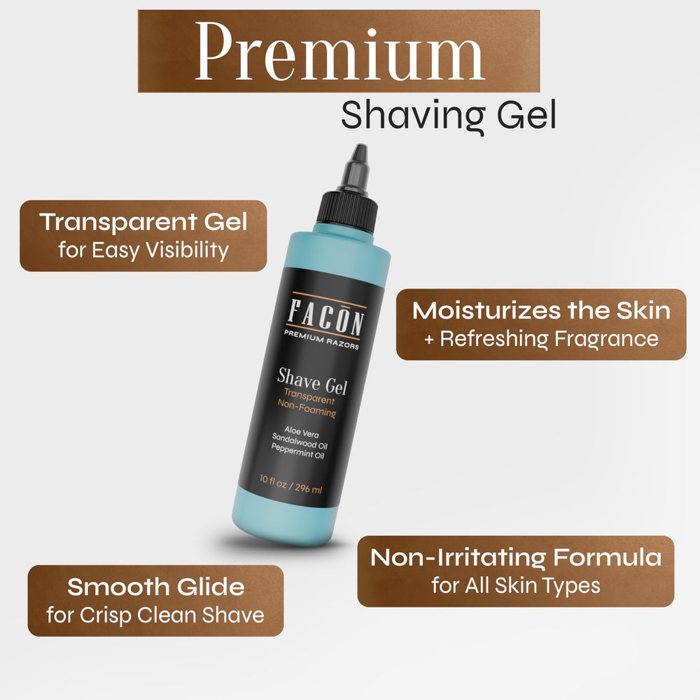FACON head shave precision and comfort for smooth finishes.