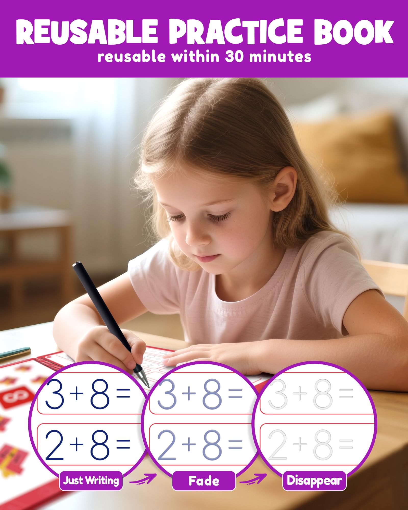 FADAWU soft pen grips support comfortable, proper handwriting hold