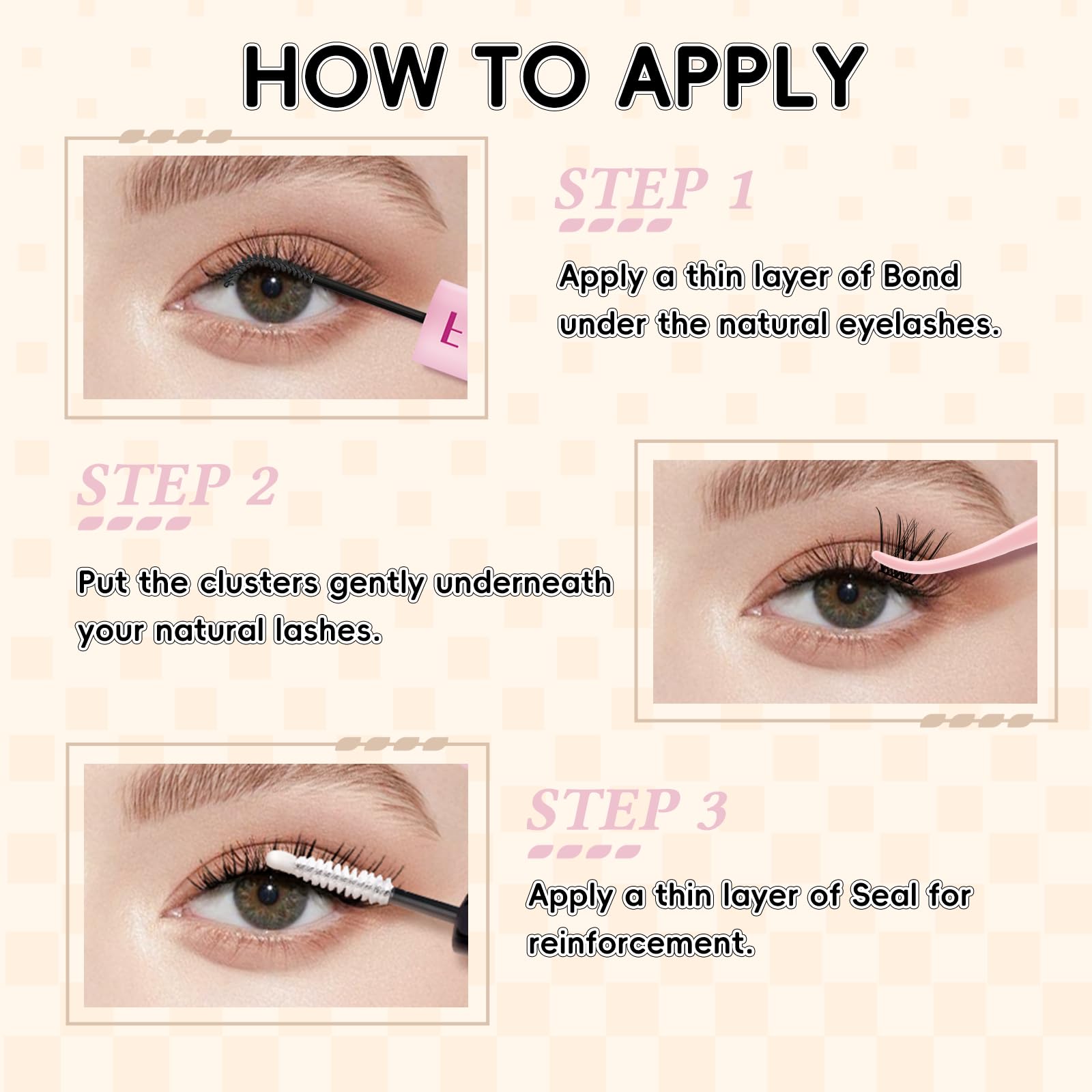 FADLASH 72-hour waterproof hold for DIY lash extensions.