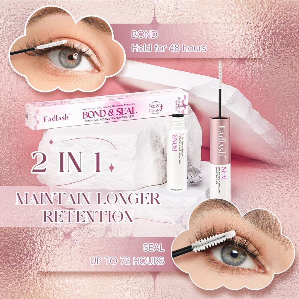 FADLASH overnight seal for lash longevity and neat finish