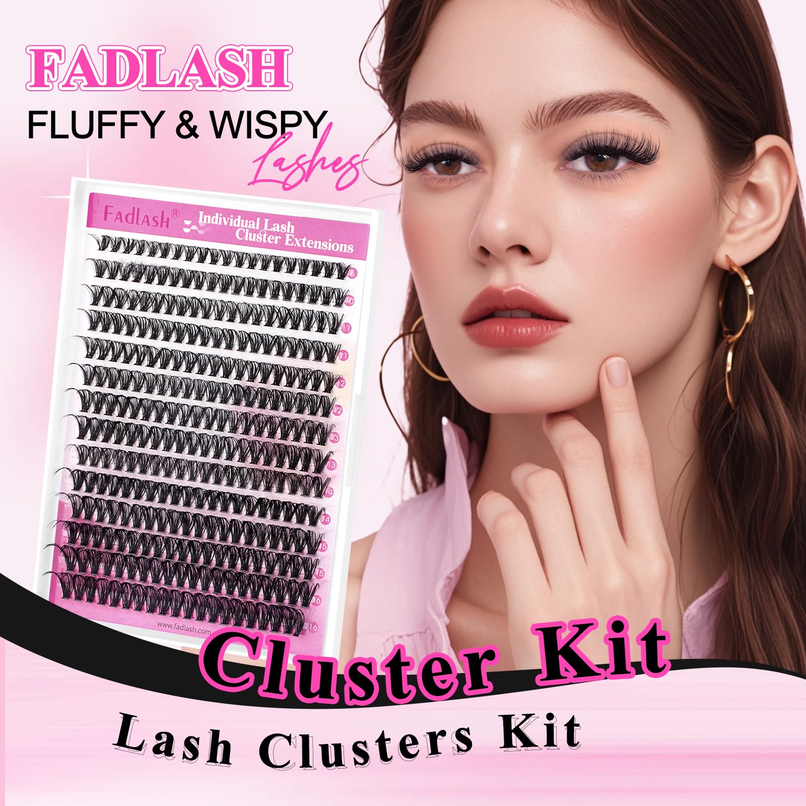 FADLASH daily-use lashes suitable for day-to-night looks.