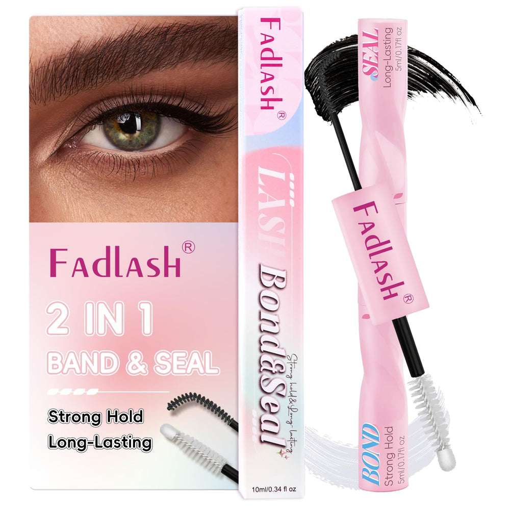 FADLASH mascara wand aids precise lash placement and sealing.
