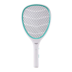 Faicuk handheld bug zapper racket front view shows compact design for quick insect control.