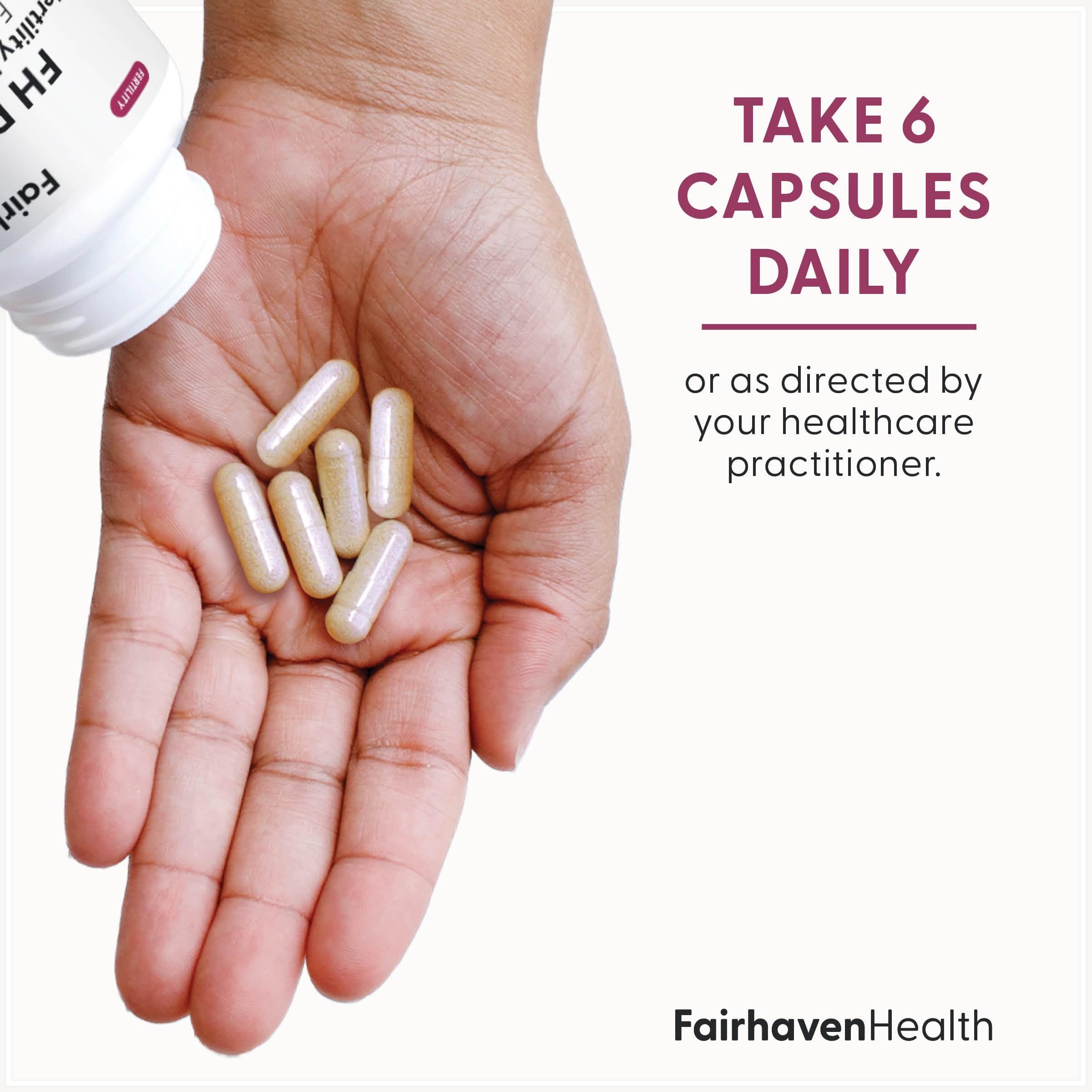 Fairhaven Health FH Pro for Women label close-up emphasizing vegan formula