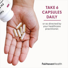 Fairhaven Health FH Pro for Women label close-up emphasizing vegan formula