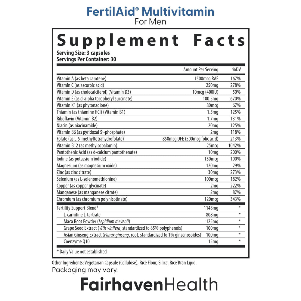 Fairhaven Health MotilityBoost for Men bottle caps emphasizing sperm motility support