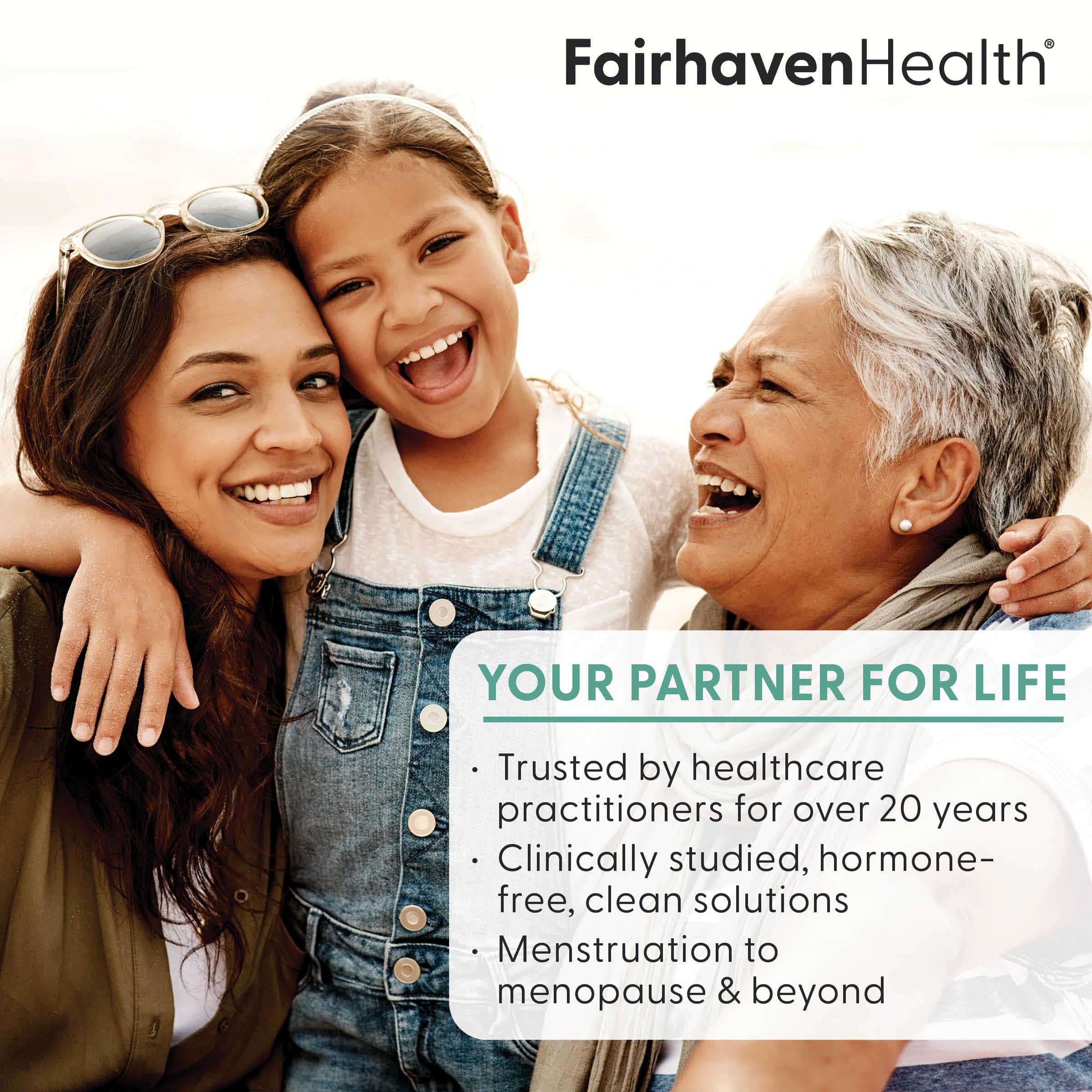 In-use scene suggesting daily routine with Fairhaven Health inositol blend.