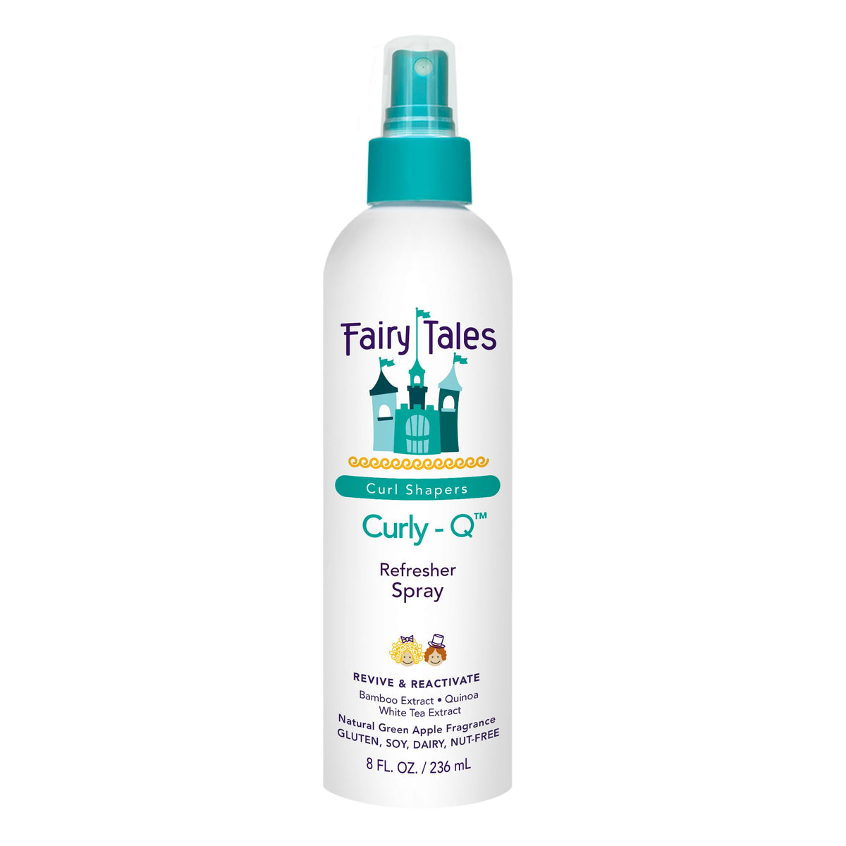 Fairy Tales Curly-Q bottle pour for easy curl definition on kids