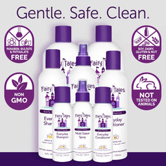 Fairy Tales Daily Cleanse quinoa-protein ingredient supports hair nourishment.