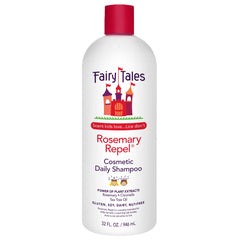 Fairy Tales Rosemary Repel daily kids shampoo bottle, gentle cleansing.