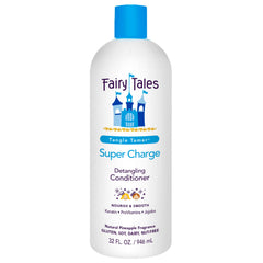 Fairy Tales Tangle Tamer Super Charge bottle helps detangle kids' hair