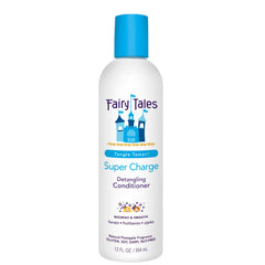 Fairy Tales Tangle Tamer Super Charge bottle ready to detangle knots.