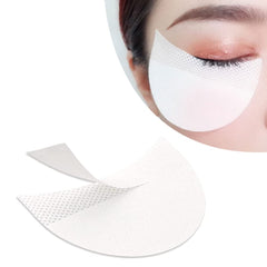 Faiteary half-moon eyeshadow shields protect eyelash extensions during makeup application.