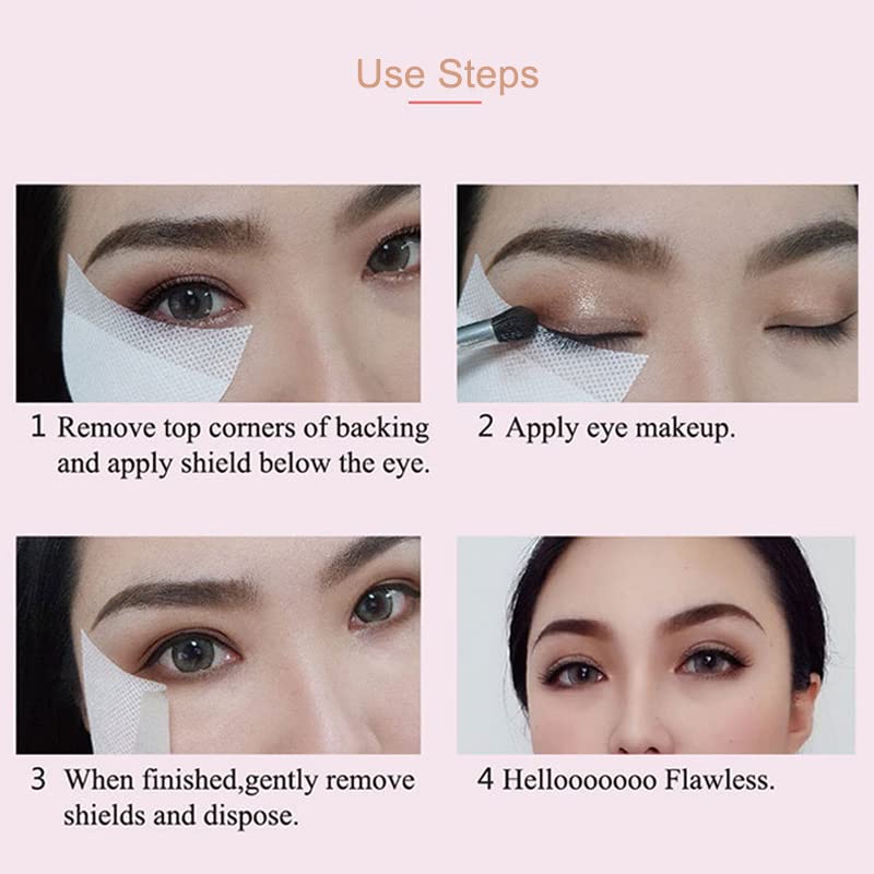 Faiteary lash-extension shields guard skin during pigment application.