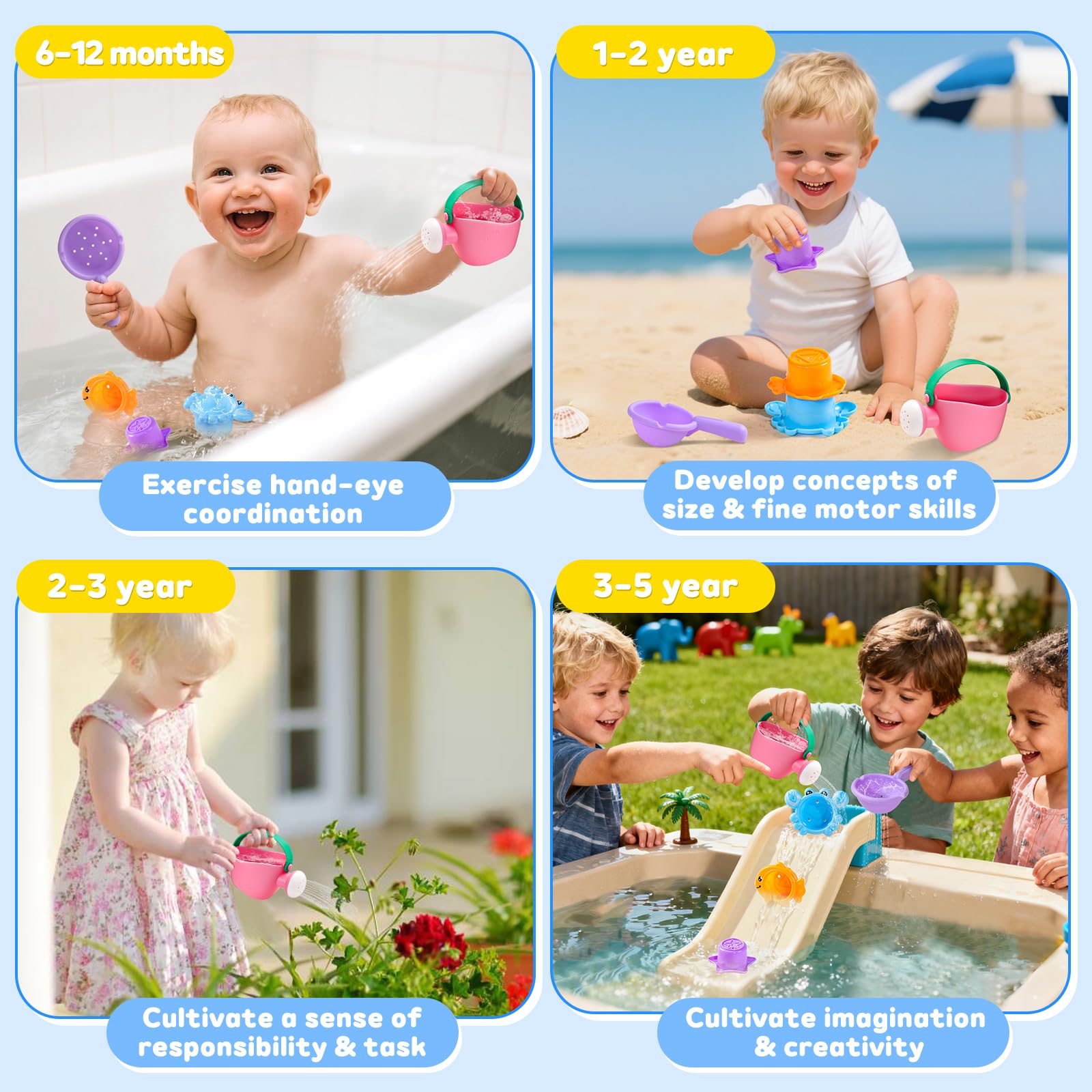 Fajiabao mold-free design dries quickly for easy cleanup.