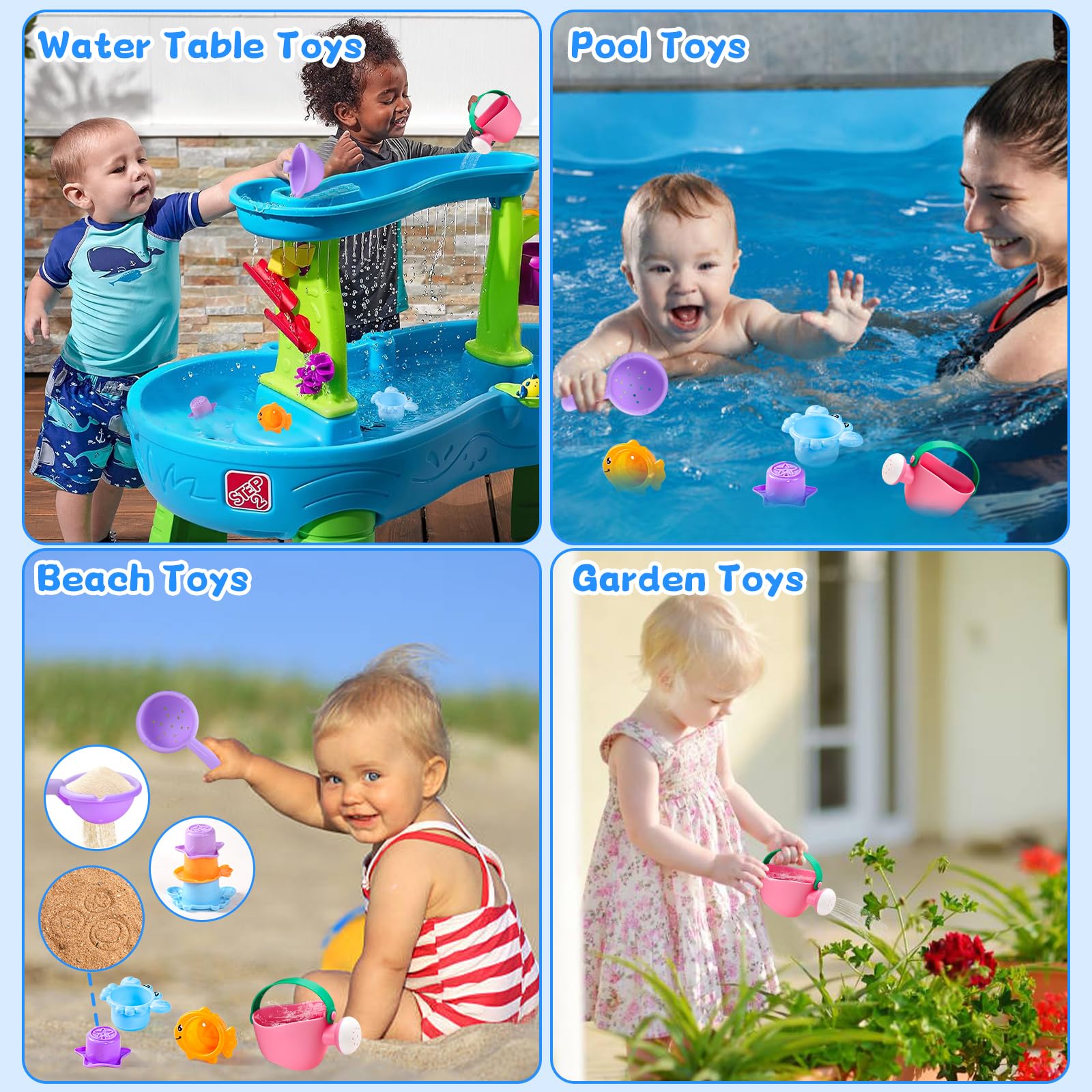 Fajiabao triangle-base cup stimulates sorting and imaginative play.