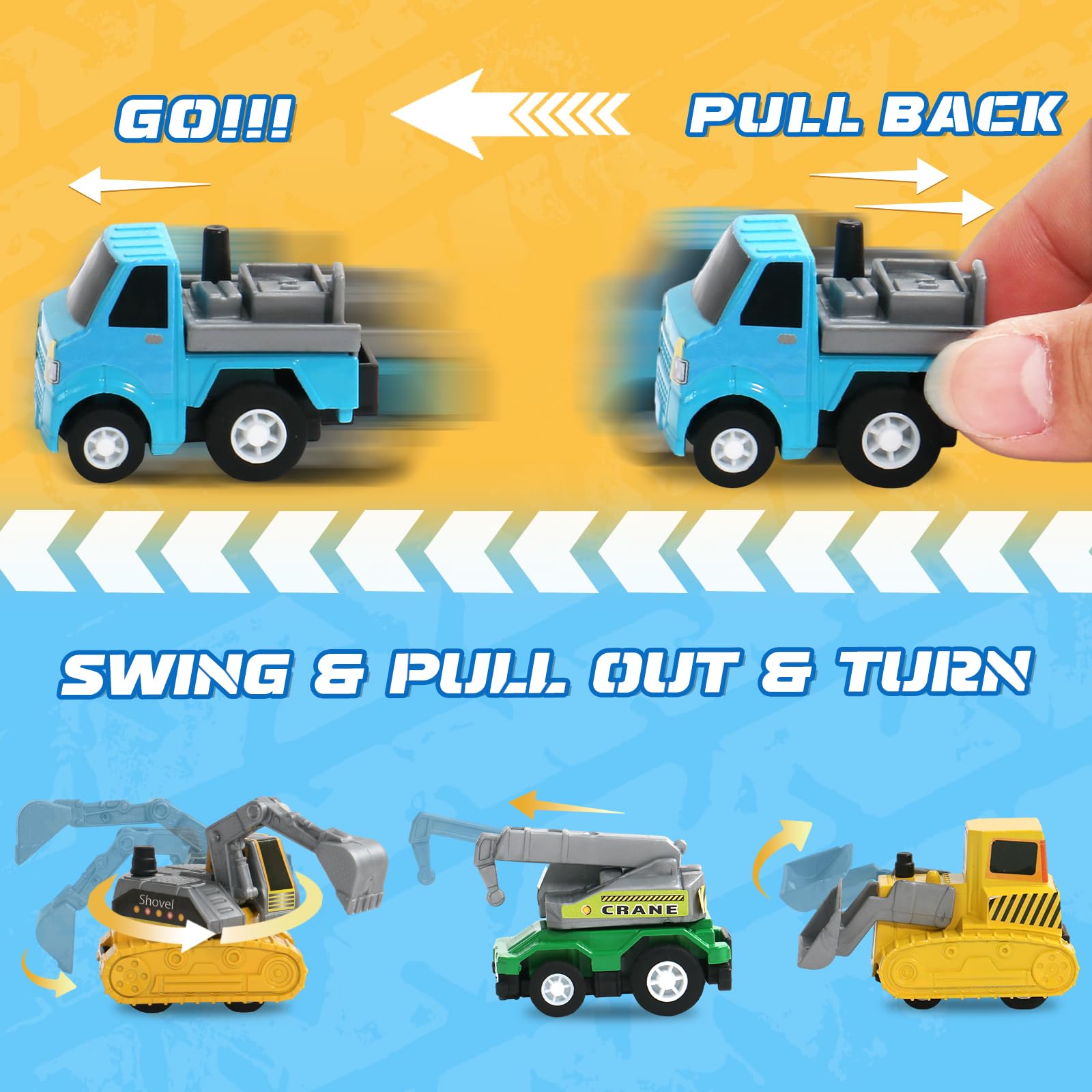 Fajiabao bus and rescue vehicles pack encourages group play.