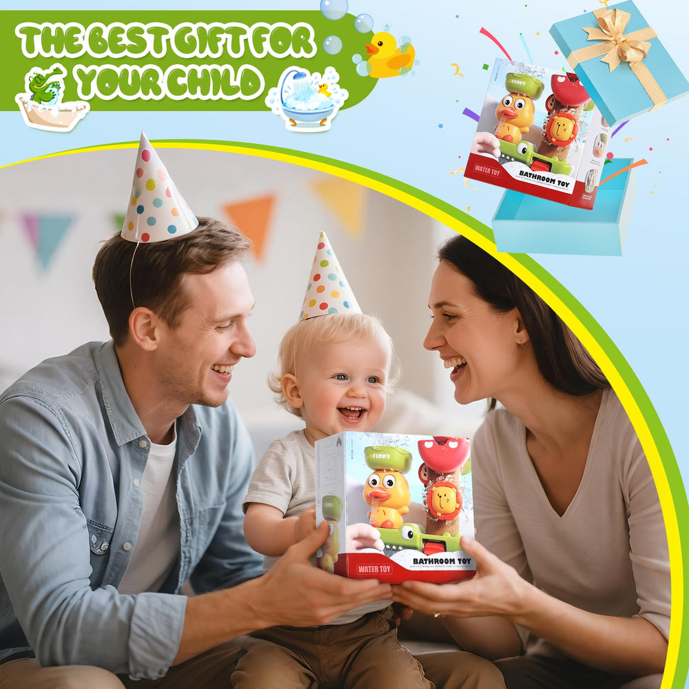 Fajiabao gift-ready bath toy set in packaging for gifting