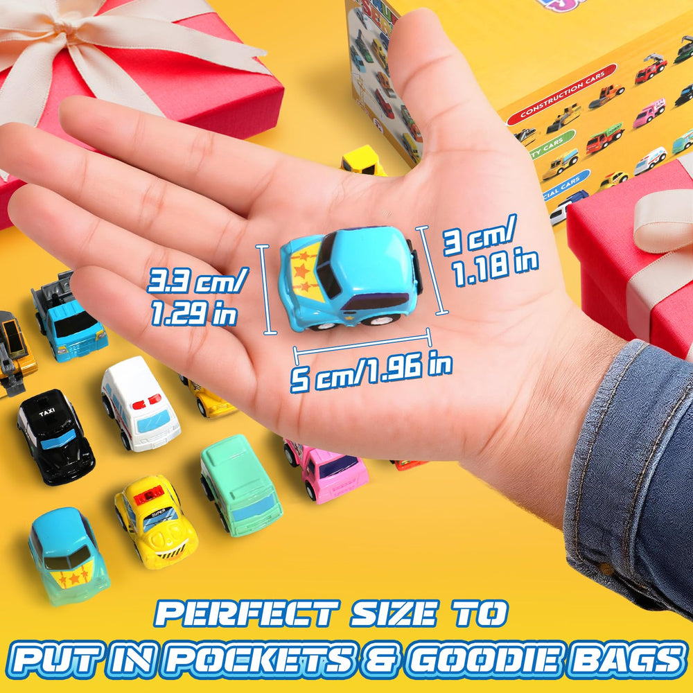 Fajiabao pull-back mini vehicles offer fast, hands-on toddler fun.