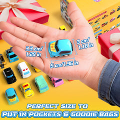Fajiabao pull-back mini vehicles offer fast, hands-on toddler fun.