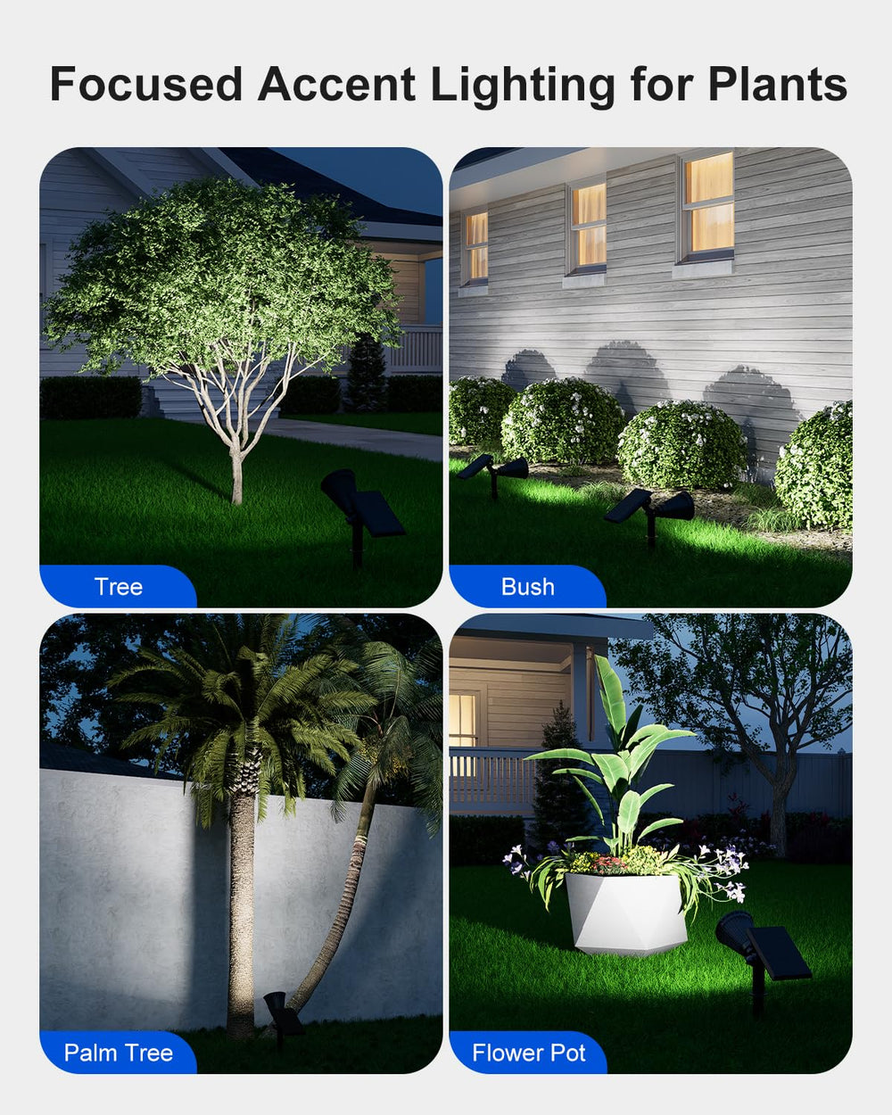 Falove solar light brightens mailbox area for easy dusk visibility.