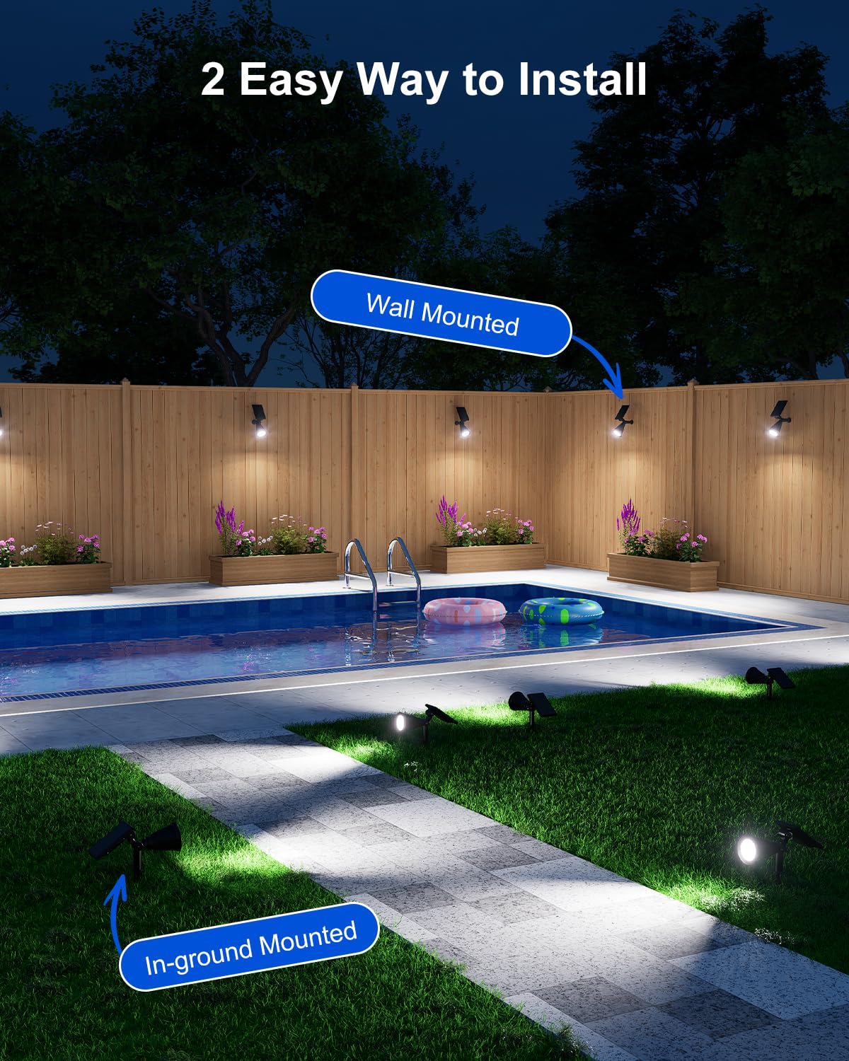 Falove weatherproof lights endure rain and fog for reliable exterior lighting.