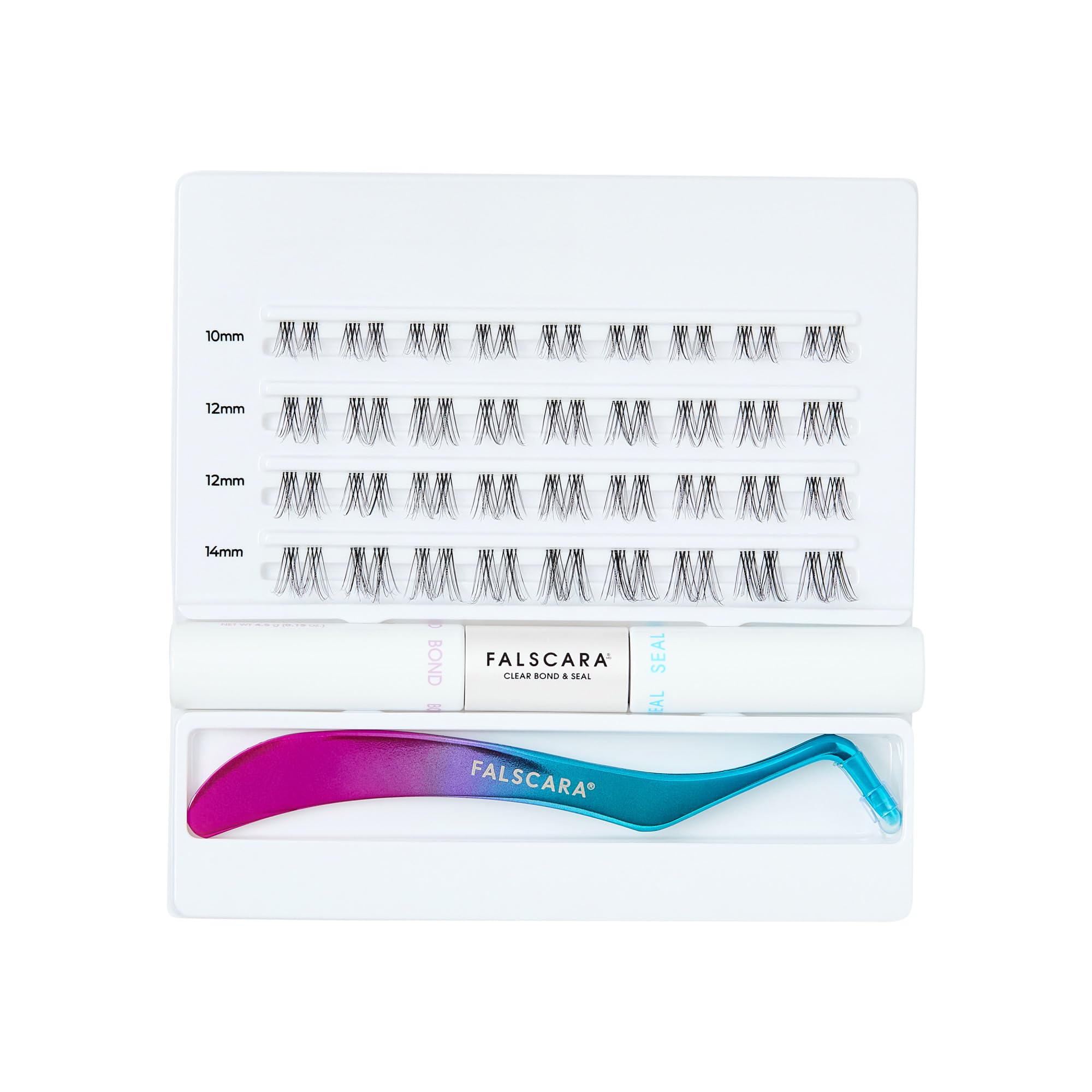 FALSCARA soft wispy 10mm-14mm lashes offer featherlight volume