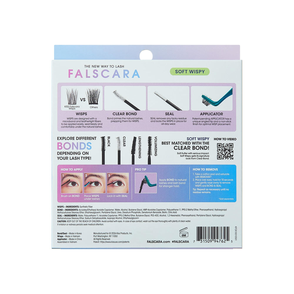 FALSCARA Waterproof, reusable clusters for quick removal