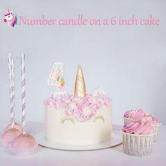 FAMGift cartoon party candle topper fits many party themes.