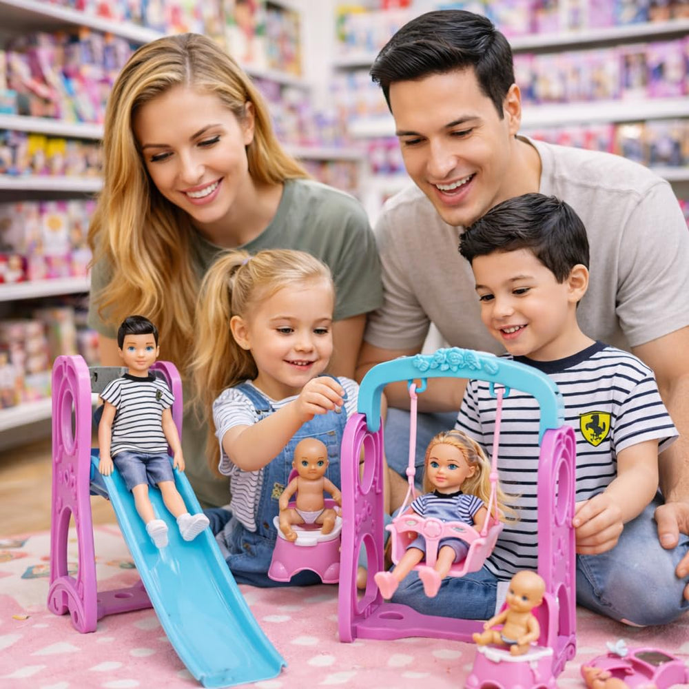 Familydolls daddy-doll complements family role play and caregiving scenarios.